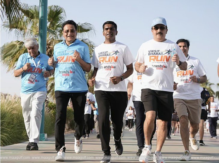 2,000 Indian Expats Join ‘Viksit Bharat Run’ in Dubai