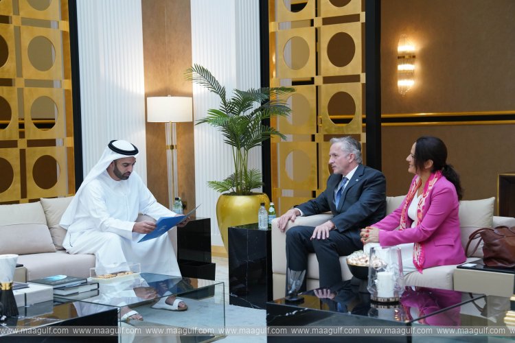 20 Crown Prince of Ras Al Khaimah receives WFP representative to GCC