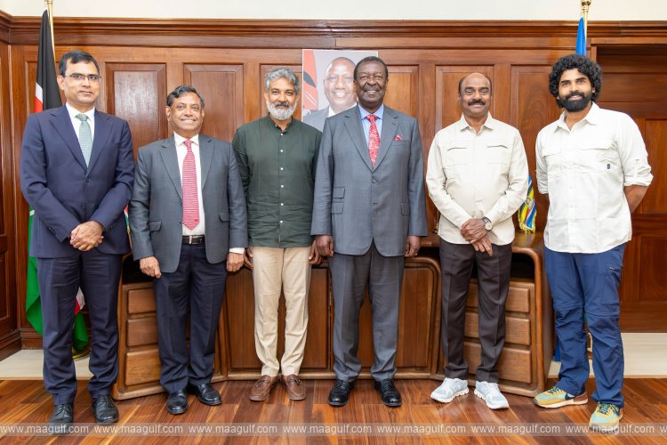 కెన్యా విదేశాంగ మంత్రిని కలిసిన రాజమౌళి