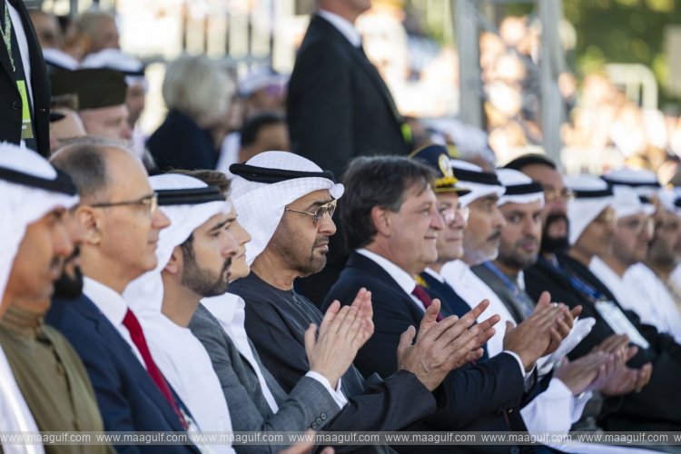 UAE, Serbian Presidents attend parade marking Day of Serbian Unity, Freedom, National Flag