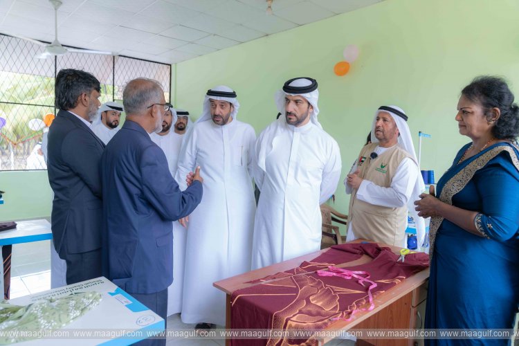 Sultan bin Ahmed opens new homes for families in Sri Lanka
