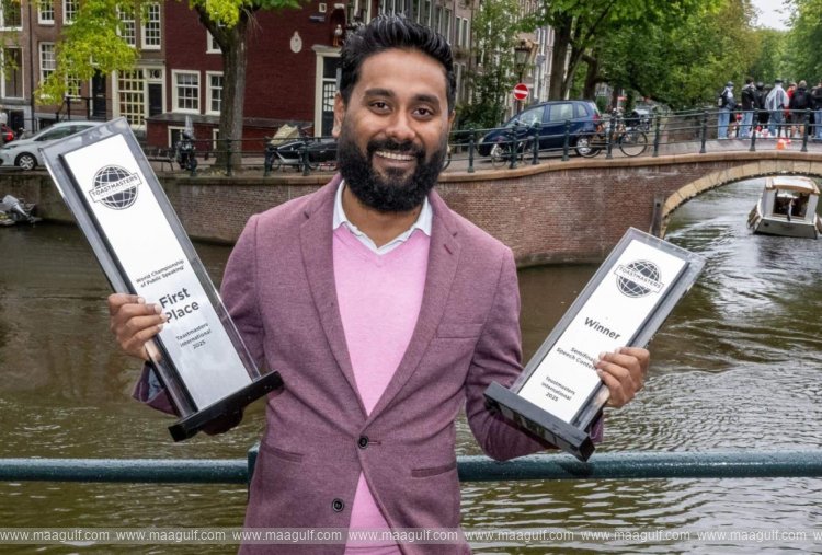20 Meet the new World Champion of Public Speaking in Dubai this weekend