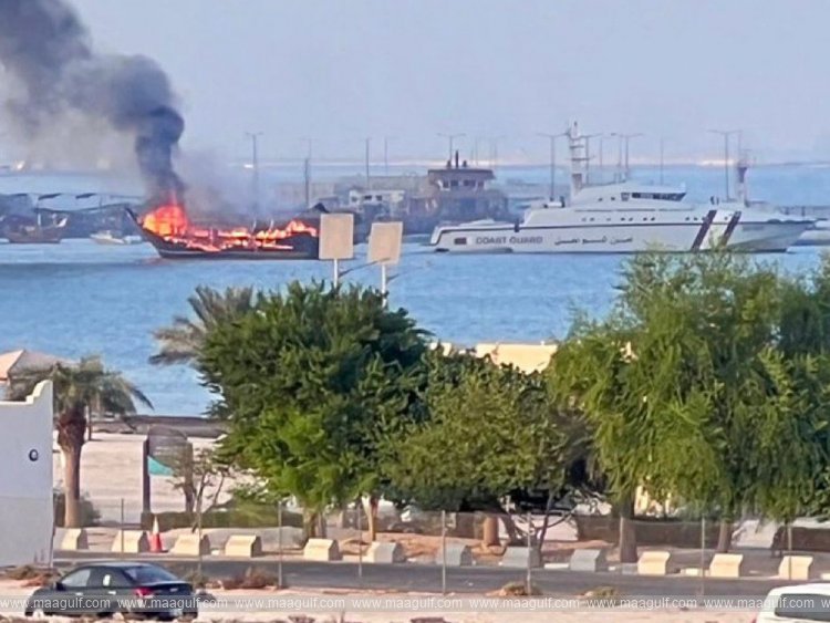 Two arrested over Al Wakrah Port fishing boats fire