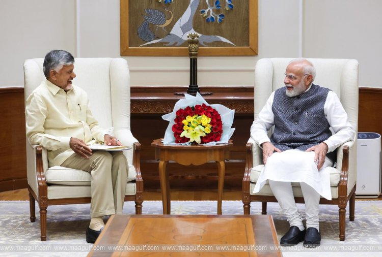 Proud to meet Prime Minister Modi: CM Chandrababu