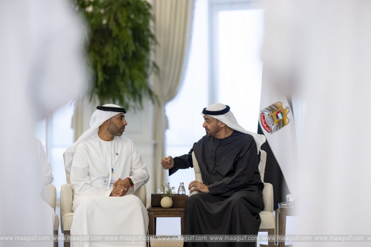 UAE President receives Professor Humaid Al Shamsi