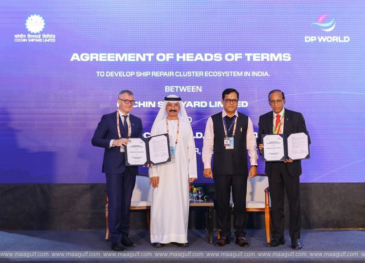 20 Drydocks World, Cochin Shipyard Limited enter agreement to enhance India’s first ship repair cluster in Kerala