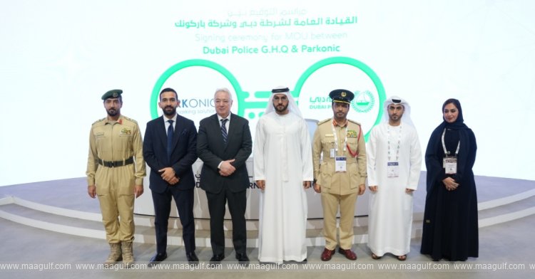 20 Dubai Police, Parkonic Join Forces to o Boost Sustainable Security and Smart Services