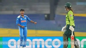 Kranti Gaud Wins Player of the Match Award in IND-W vs PAK-W ICC Women\'s World Cup 2025 Match