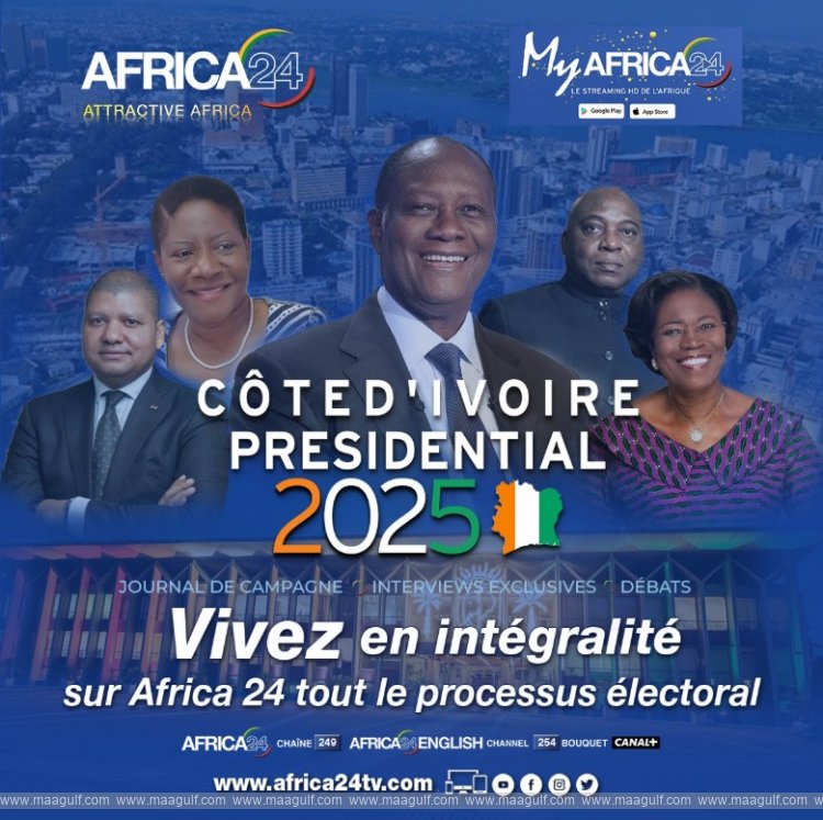 20 Côte d’Ivoire Presidential Election 2025 - The Africa24 Group offers you exclusive coverage