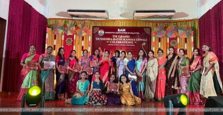 మలేషియాలో ఘనంగా దసరా, బతుకమ్మ, దీపావళి వేడుకలు