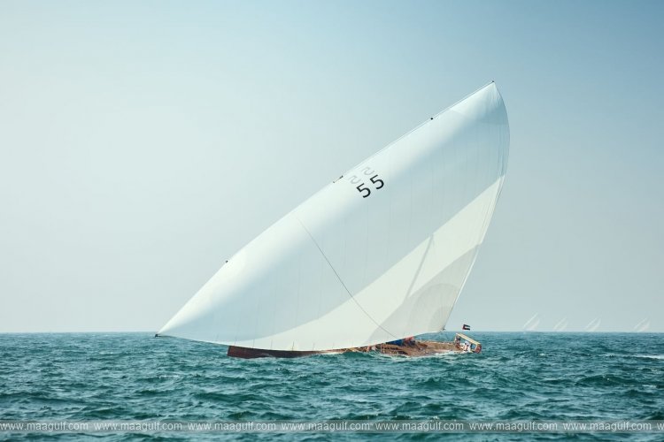 Abu Dhabi Marine Sports Club organises Arilah 60ft Dhow Sailing Race