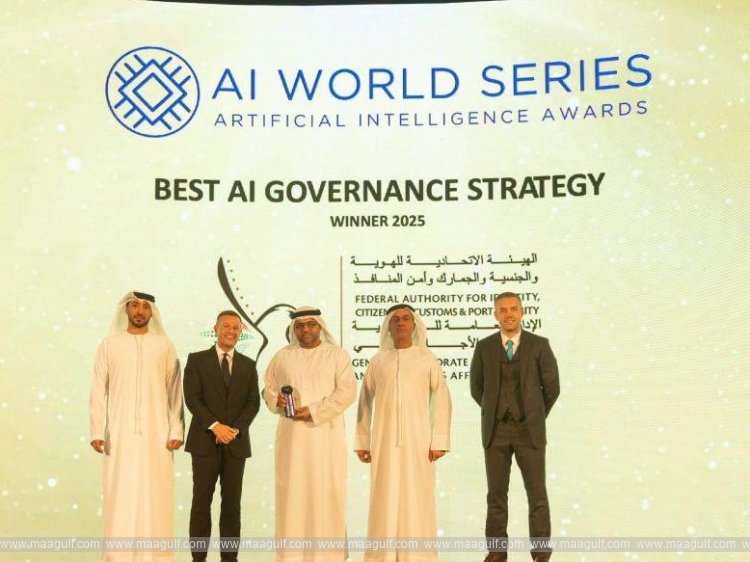 20 GDRFA Dubai wins Global Award for AI Governance