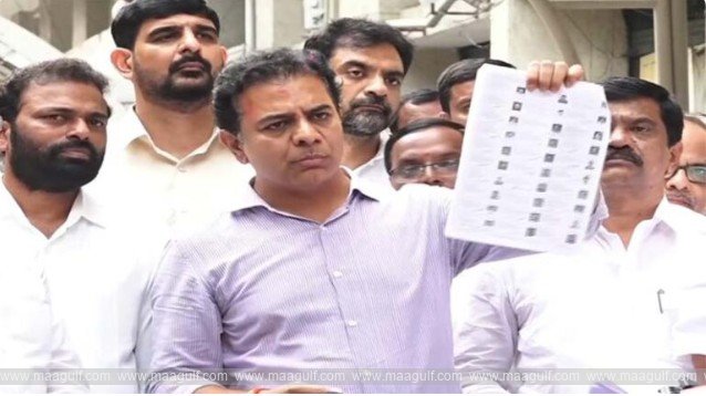 KTR complains about vote theft in Jubilee Hills
