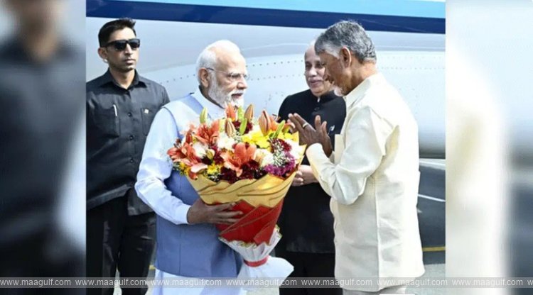 PM Modi\'s visit to Srisailam amid tight security