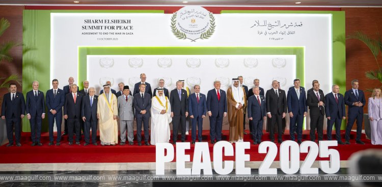 20 Mansour bin Zayed participates on behalf of UAE President in \'Sharm El-Sheikh Peace Summit\'