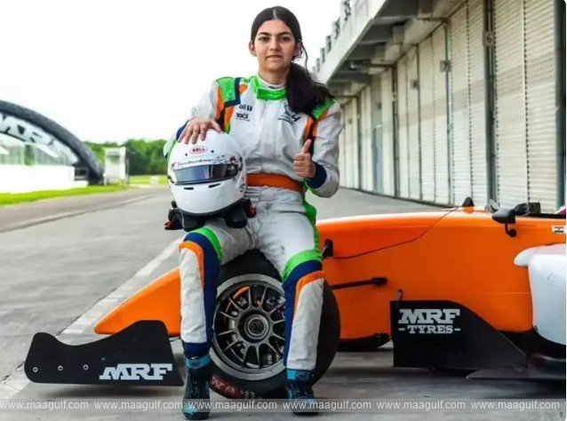 Female Formula 4 racer