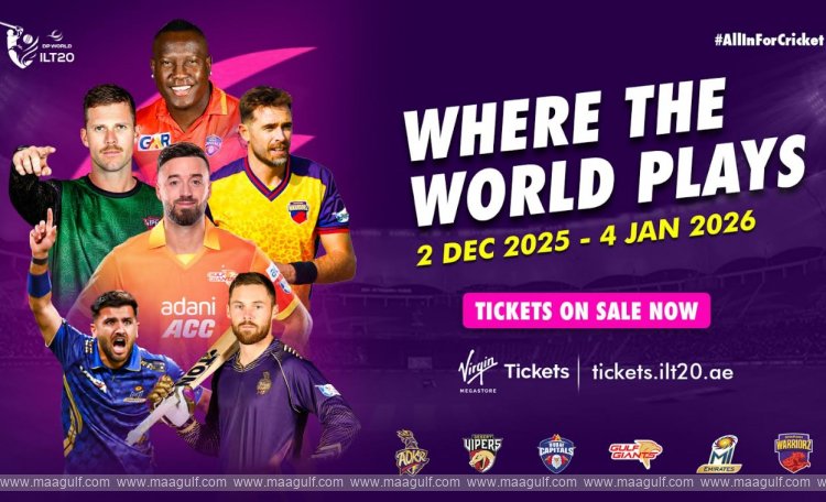 20 Match tickets for the blockbuster DP World ILT20 Season 4 are available now