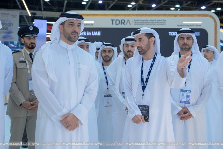 20 Sultan bin Ahmed visits GITEX Global 2025