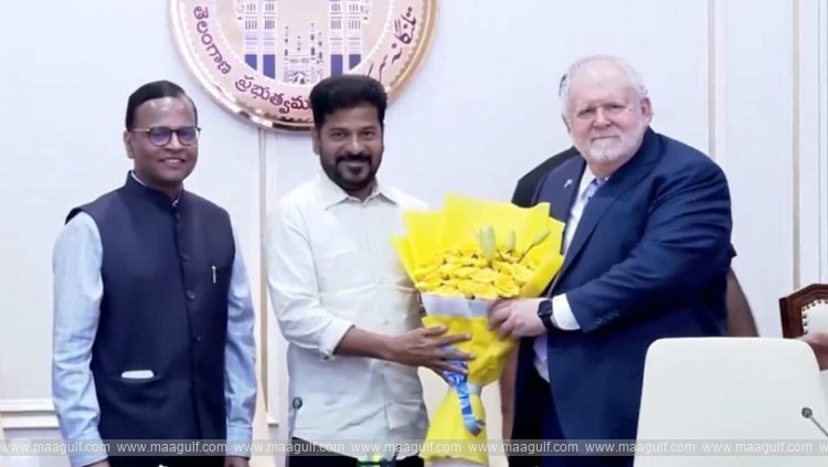 1 అమెరికన్ ప్రతినిధుల బృందంతో సీఎం భేటీ..