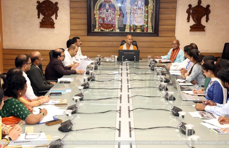 శ్రీ‌వారి సేవ పై టీటీడీ ఈఓ స‌మీక్ష‌