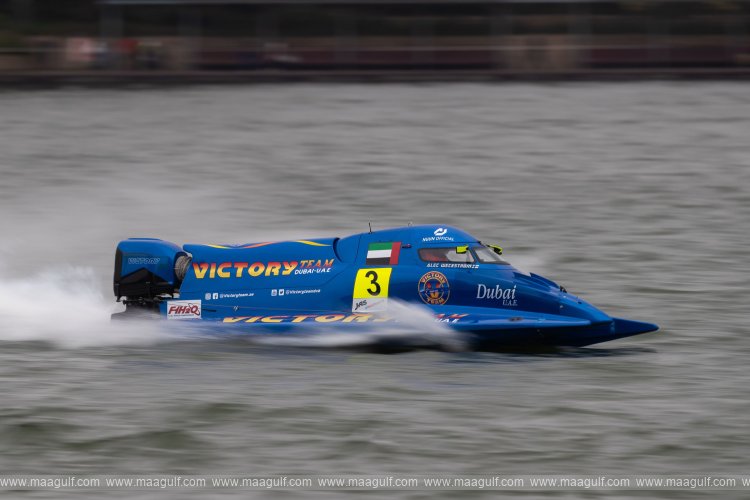 UAE\'s Victory Team lead speed races at China Round of F1H2O World Championship