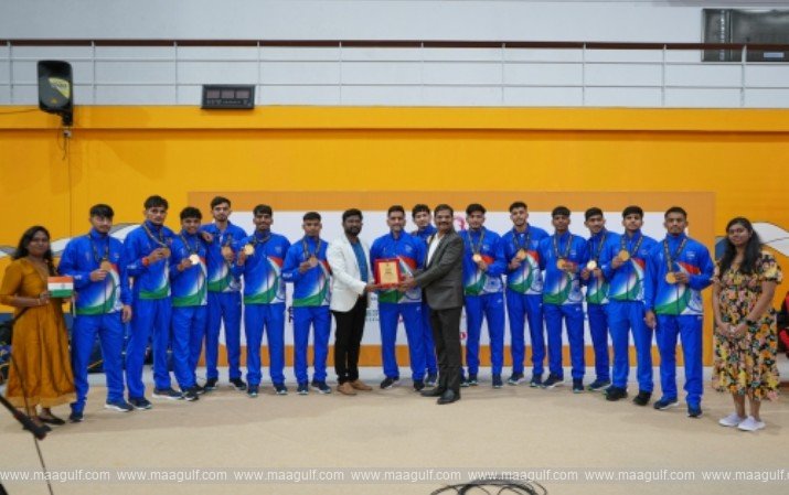 Annai Tamil Mandram honors Indian kabaddi team