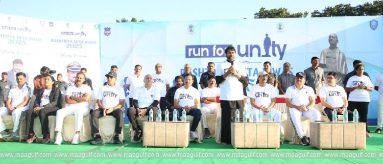 1 \'రన్ ఫర్ యూనిటీ\'లో ముఖ్య అతిథిగా పాల్గొన్న చిరంజీవి