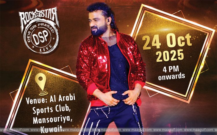 All Set for DSP Live at Kuwait — Let’s Make History, Kuwait!