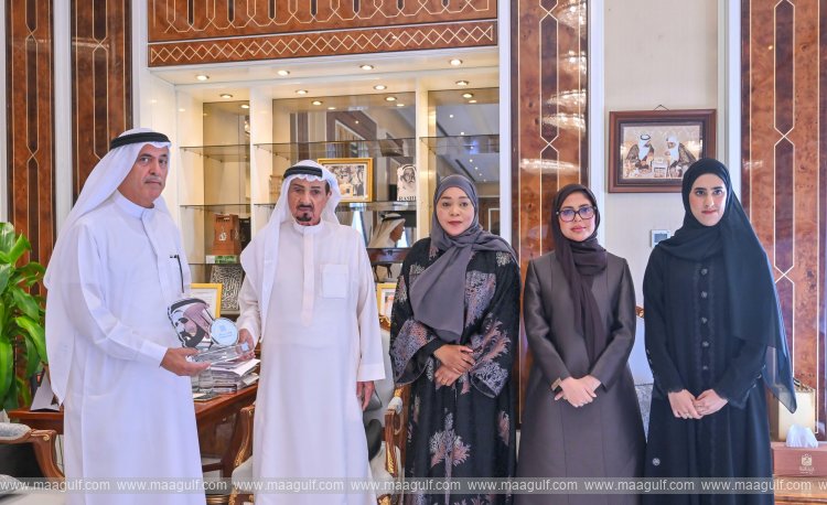 20 Ruler of Ajman receives ‘Dubai Endowment Sign’ awarded to Humaid Bin Rashid Al Nuaimi Charity Foundation