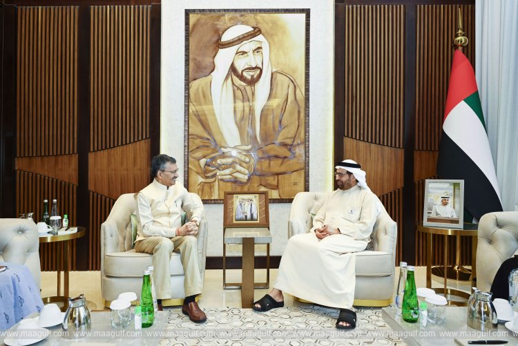 Ali Al Nuaimi receives Indian Ambassador