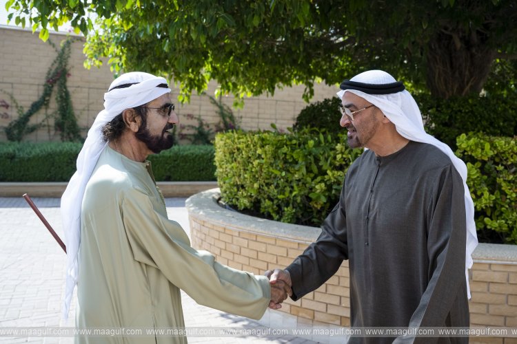 UAE President meets Sheikh Mohammed