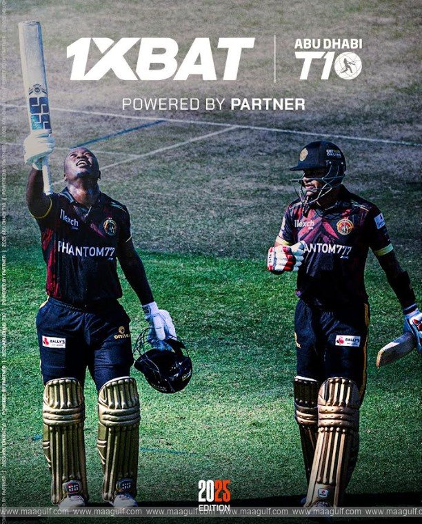 1xBat becomes Abu Dhabi T10 league sponsor for second consecutive year