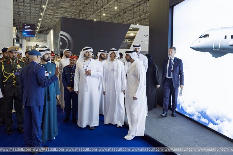 Sheikh Mohammed tours Dubai Airshow 2025