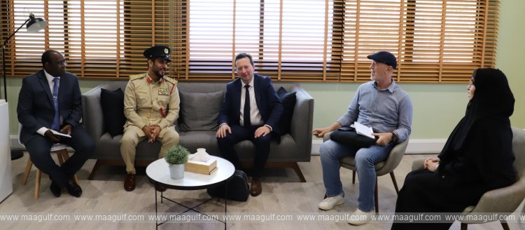 Dubai Police Welcomes French Military Attaché Representatives