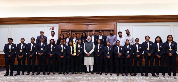 ప్రధాని మోదీ‌ని కలిసిన భారత అంధుల క్రికెట్ జట్టు