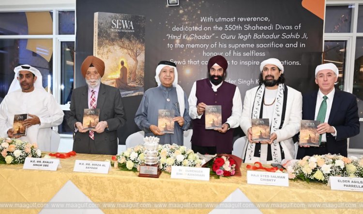 SEWA–The Road to Salvation Launched at Guru Nanak Darbar Dubai in a Heartfelt Celebration of Service and Humanity