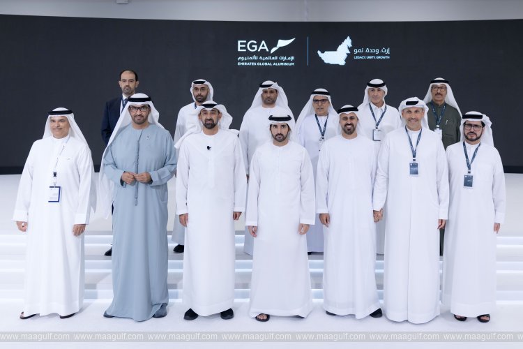 Sheikh Hamdan, Theyab bin Mohamed bin Zayed attend Emirates Global Aluminium’s 50th anniversary celebrations