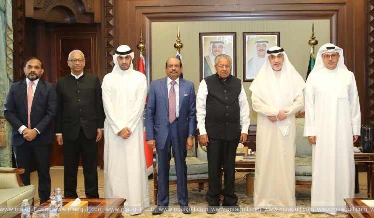 Kerala Chief Minister Meets Kuwaiti Deputy Prime Minister
