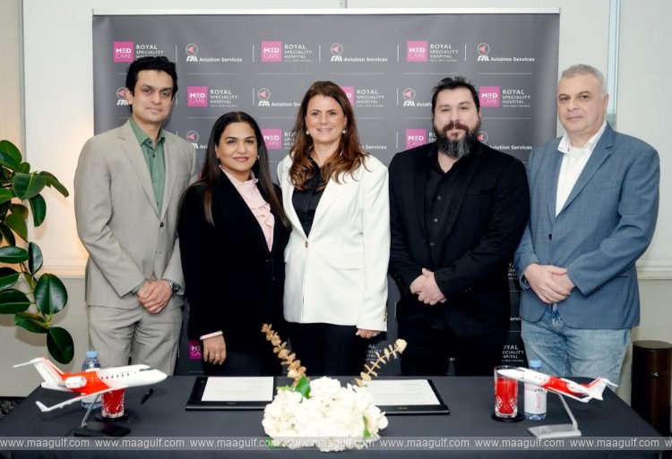 Medcare Royal Speciality Hospital and FAI Air Ambulance unite to deliver life saving care from air to ground