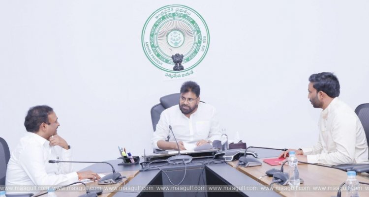 ఎంపీలతో సమాలోచనలు చేసిన ఉప ముఖ్యమంత్రి పవన్ కల్యాణ్