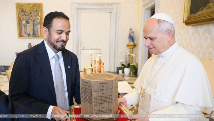 Pope Leo XIV: UAE global model of coexistence, human fraternity