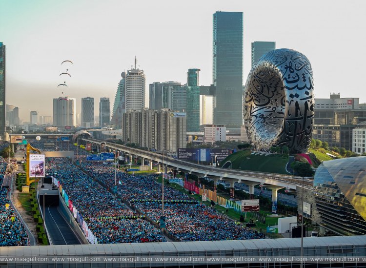 Over 300,000 athletes descend on Sheikh Zayed Road for Dubai Run 2025