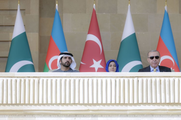 Sheikh Hamdan attends Azerbaijan’s ‘Victory Day’ celebrations