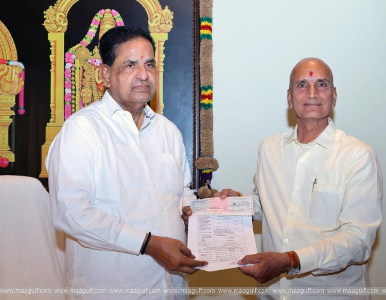 టీటీడీకి రూ.కోటి విరాళం