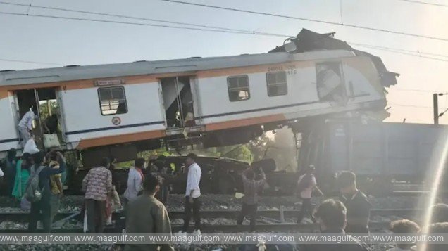 Train hits goods train…six dead!