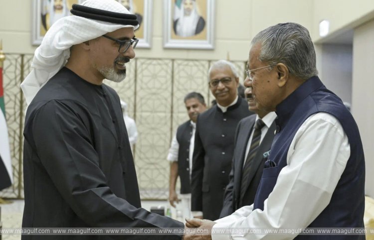 Khaled bin Mohamed bin Zayed meets Kerala CM to boost cooperation