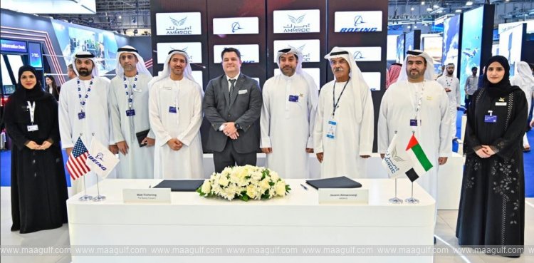 AMMROC and Boeing Sign MoU to Cooperate in Component Maintenance and Industrial Initiatives