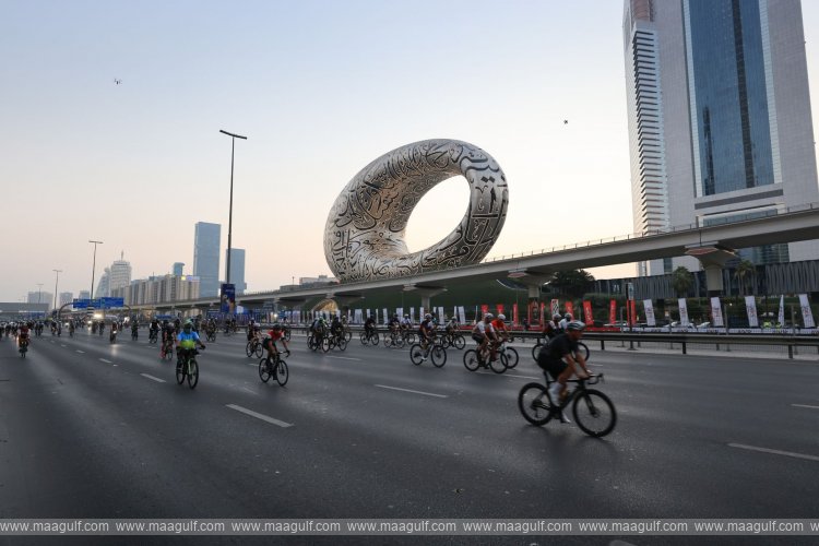 Dubai Ride 2025 kicks off Dubai Fitness Challenge with record 40,327 cyclists