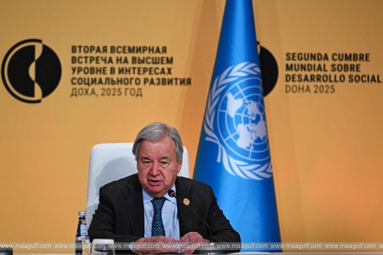 UN chief hails Qatar’s global leadership in peace, aid