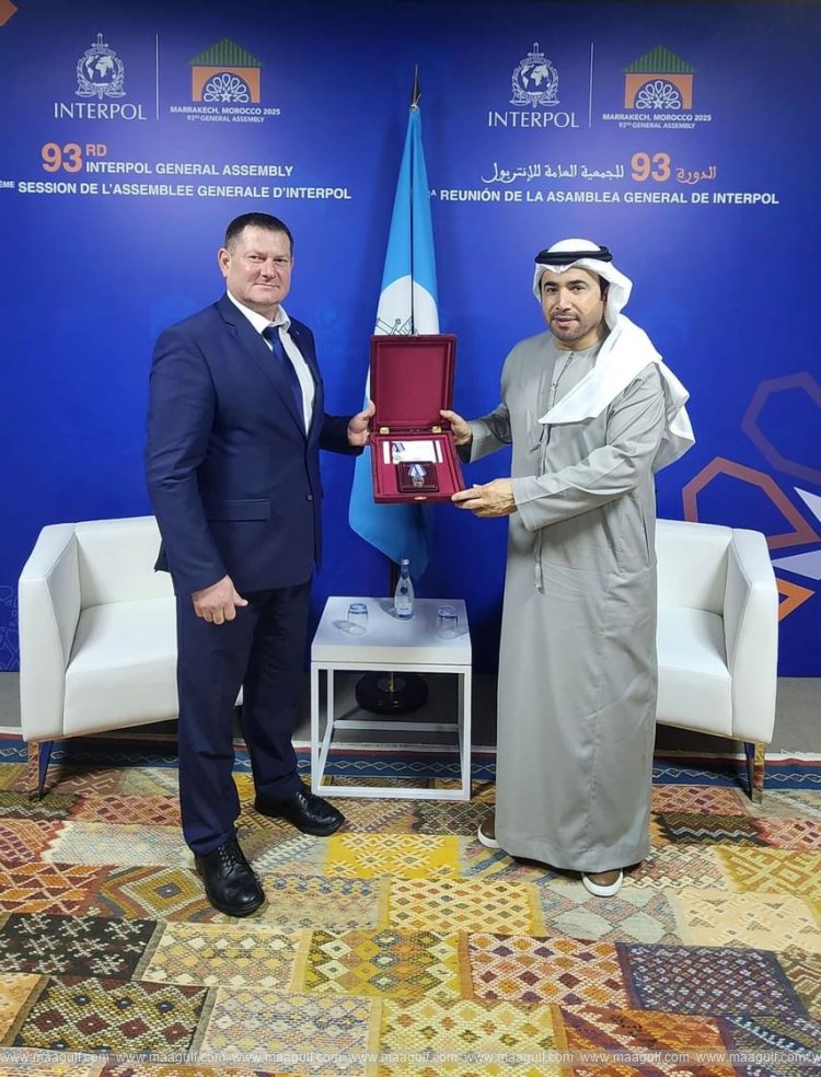 Ahmed Naser Al Raisi honoured by Russian Federation for advancing international police cooperation